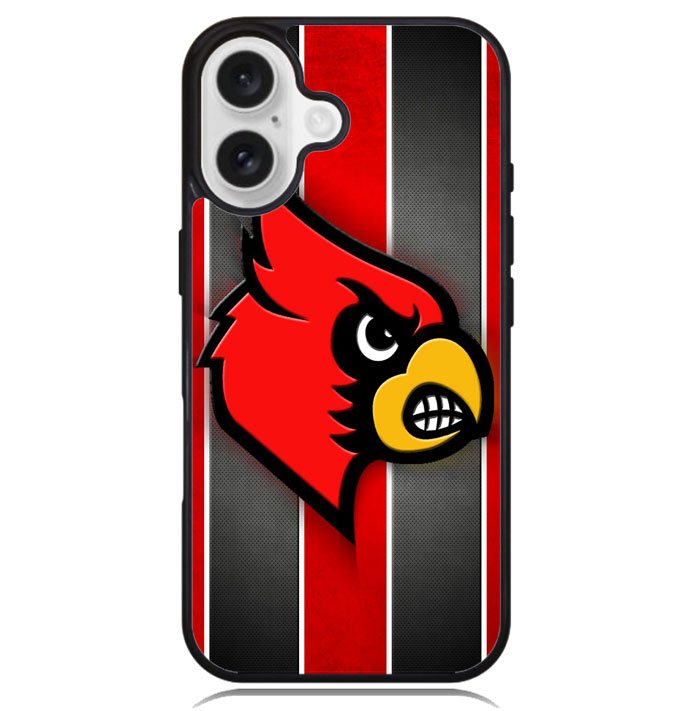 university of louisville cardinal X02134 iPhone 16 Plus Case