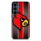 university of louisville cardinal X02134 Samsung Galaxy S25 FE Case