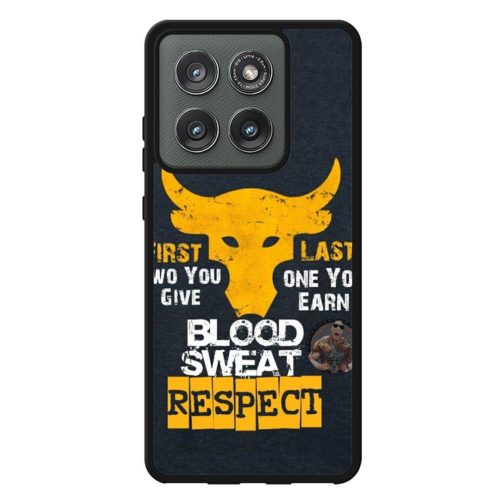 Blood sweat respect X02129 Motorola Moto Edge 2025 Case