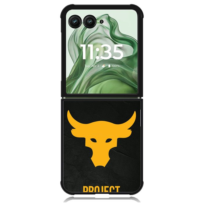 project rock Wallpaper X02128 Motorola Moto Razr+ Plus 2024/2025 Case, Motorola Razr 50 Ultra/50s Ultra Case