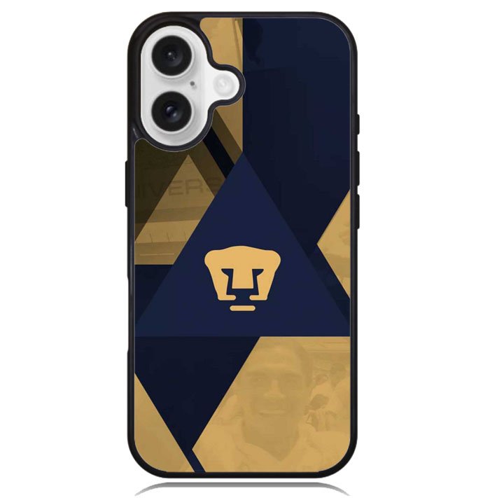 pumas unam symbol X02126 iPhone 16 Plus Case