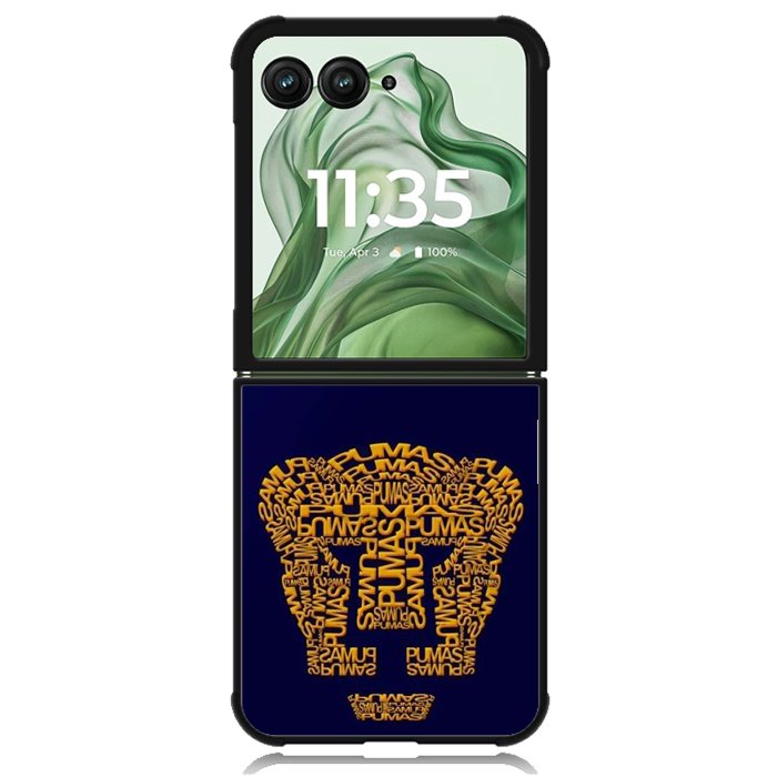 pumas unam X02125 Motorola Moto Razr+ Plus 2024/2025 Case, Motorola Razr 50 Ultra/50s Ultra Case