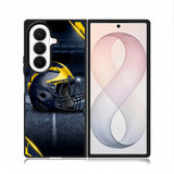 michigan wolverines helmet X02122 Samsung Galaxy Z Fold 8 Ultra Case