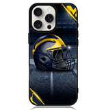 michigan wolverines helmet X02122 iPhone 16 Pro Case