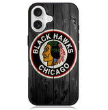 chicago blackhawks brown X02110 iPhone 16 Plus Case