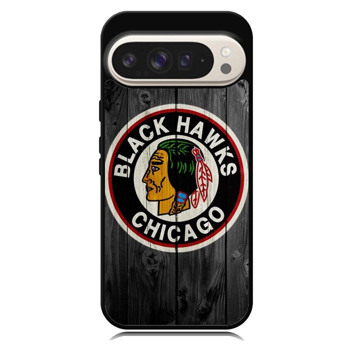 chicago blackhawks brown X02110 Google Pixel 9 | Google Pixel 9 Pro Case