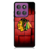 chicago blackhawks symbol X02109 Motorola Moto Edge 2025 | Moto Edge 60 Fusion | Moto Edge 60 Pro Case