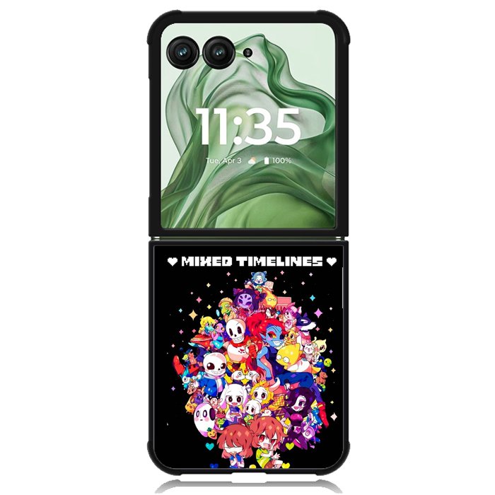 undertale X02103 Motorola Moto Razr+ Plus 2024/2025 Case, Motorola Razr 50 Ultra/50s Ultra Case