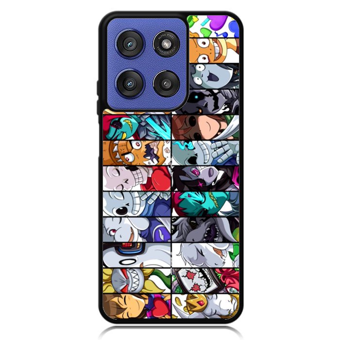 undertale all character X02102 Motorola Moto G Stylus 5G 2025 Case