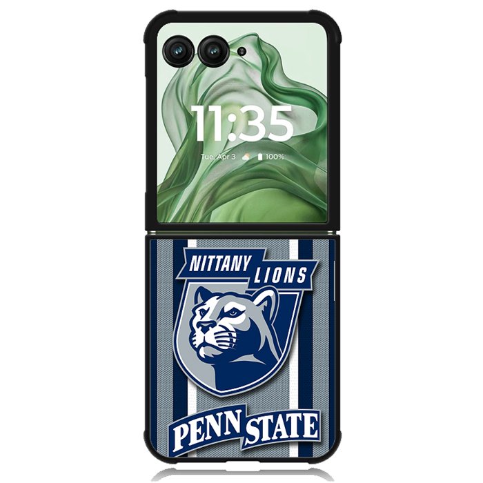 penn state nittany Lions X02099 Motorola Moto Razr+ Plus 2024/2025 Case, Motorola Razr 50 Ultra/50s Ultra Case