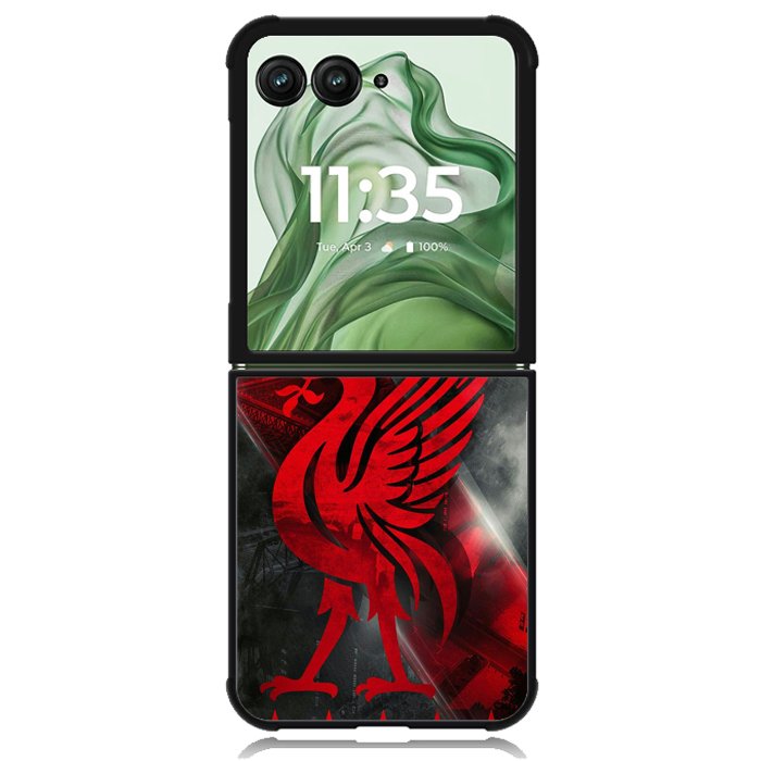Liverpool fc reds X02095 Motorola Moto Razr+ Plus 2024/2025 Case, Motorola Razr 50 Ultra/50s Ultra Case