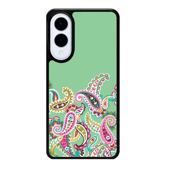 vera bradley green X02093 Samsung Galaxy S25 Edge Case