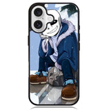 undertale sans cute X02074 iPhone 16 Plus Case