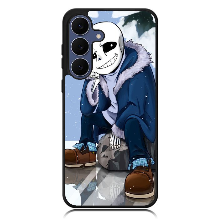 undertale sans cute X02074 Samsung Galaxy S25 FE Case