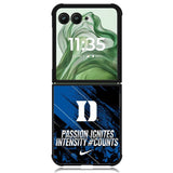 duke blue devils icon X02070 Motorola Moto Razr+ Plus 2024/2025 Case, Motorola Razr 50 Ultra/50s Ultra Case