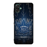 toronto maple leafs black X02069 Samsung Galaxy A07 Case