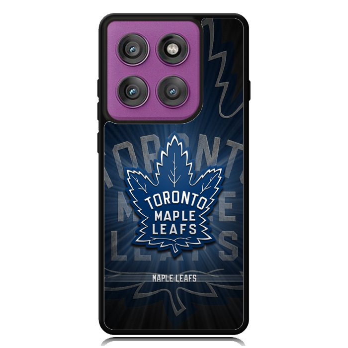 toronto maple leafs black X02069 Motorola Moto Edge 2025 | Moto Edge 60 Fusion | Moto Edge 60 Pro Case