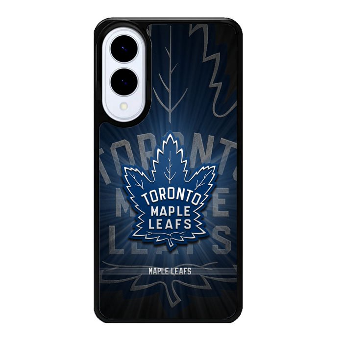 toronto maple leafs black X02069 Samsung Galaxy S25 Edge Case