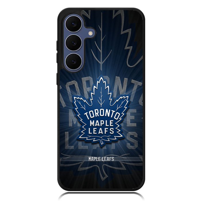 toronto maple leafs black X02069 Samsung Galaxy S25 FE Case