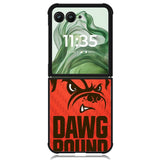 cleveland browns Logo X02054 Motorola Moto Razr+ Plus 2024/2025 Case, Motorola Razr 50 Ultra/50s Ultra Case