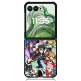 sword art online X02050 Motorola Moto Razr+ Plus 2024/2025 Case, Motorola Razr 50 Ultra/50s Ultra Case