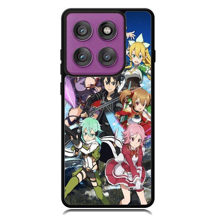 sword art online X02050 Motorola Moto Edge 2025 | Moto Edge 60 Fusion | Moto Edge 60 Pro Case
