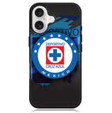 cruz azul Logo X02046 iPhone 16 Case
