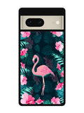 Flamingo And Flowers Google Pixel 7 Case