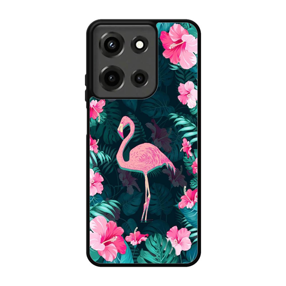 Flamingo And Flowers Motorola Moto G 5G 2025 Case FE1245