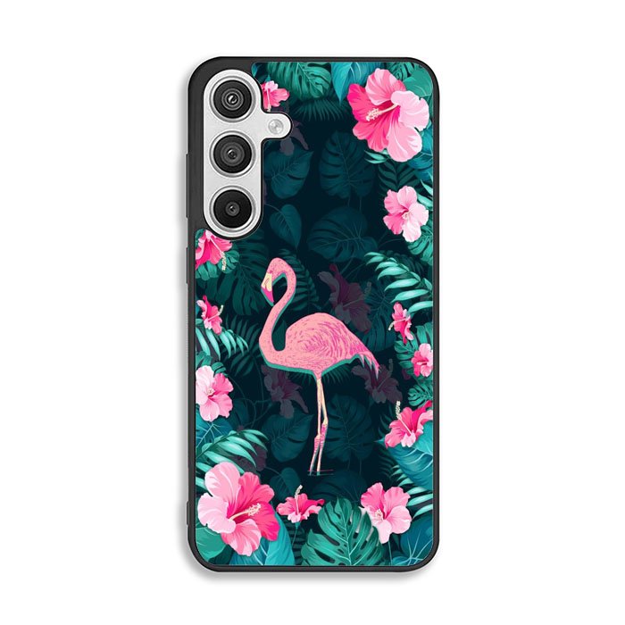 Flamingo And Flowers Samsung Galaxy A26 Case FE1245