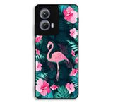 Flamingo And Flowers Motorola Moto Edge 2024 Case FE8035
