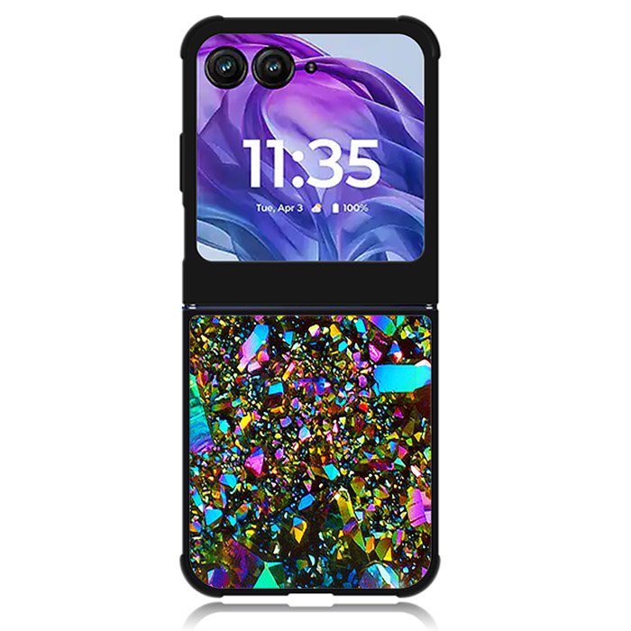 Glitter Galaxy 1st Motorola Moto Razr 2024 , Moto Razr 50 Case