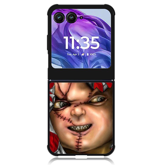 Chucky Knife Red Motorola Moto Razr 2024 , Moto Razr 50 Case