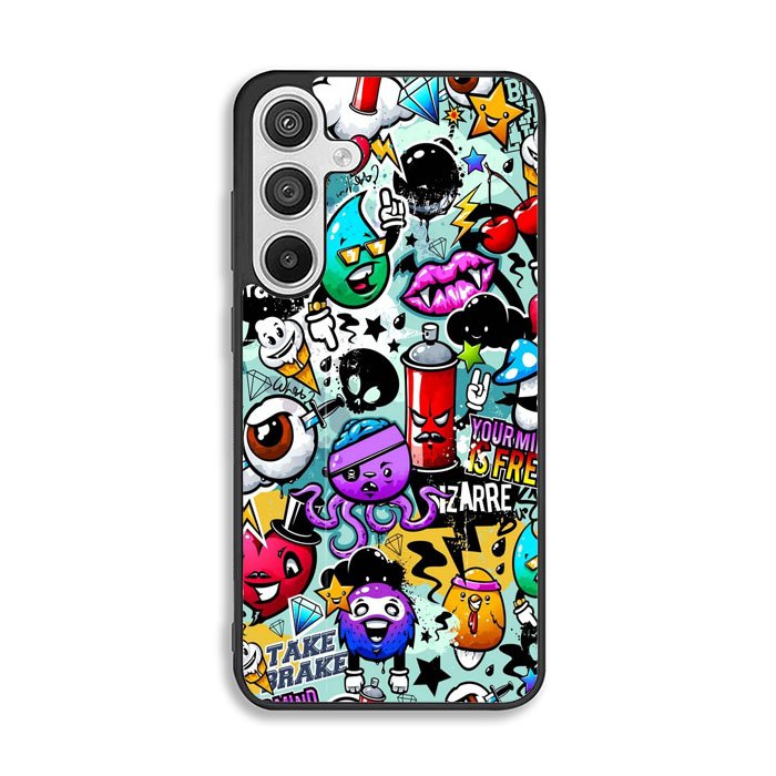 Cartoon Graffiti Samsung Galaxy A26 Case FE1497