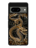 Black And Gold Dragon Google Pixel 8a Case