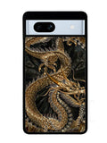 Black And Gold Dragon Google Pixel 7A Case