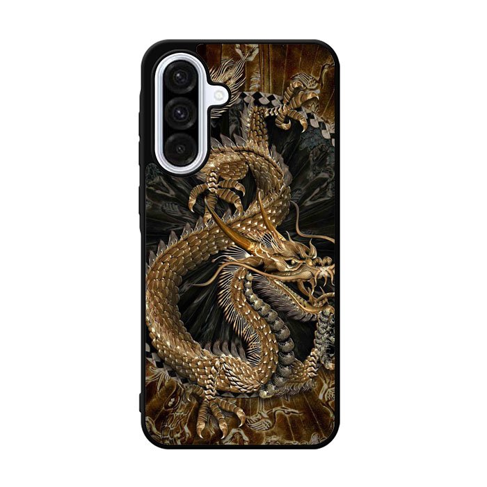Black And Gold Dragon Samsung Galaxy A36 Case FE6706