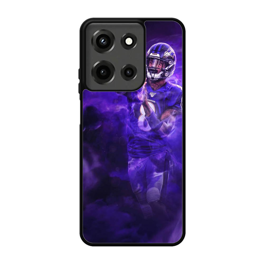 Lamar Jackson Smoke Motorola Moto G 5G 2025 Case FE0255