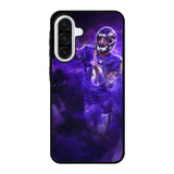 Lamar Jackson Smoke Samsung Galaxy A56 Case FE0255