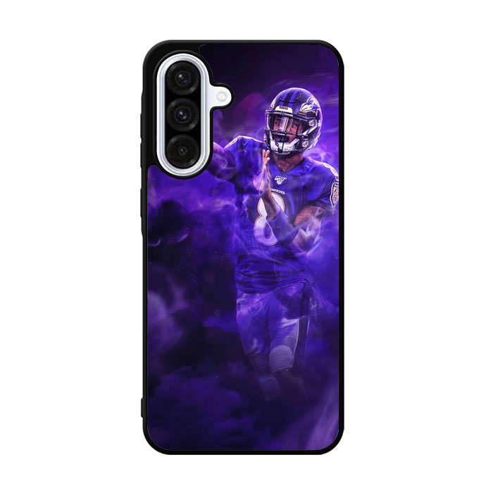 Lamar Jackson Smoke Samsung Galaxy A36 Case FE2528