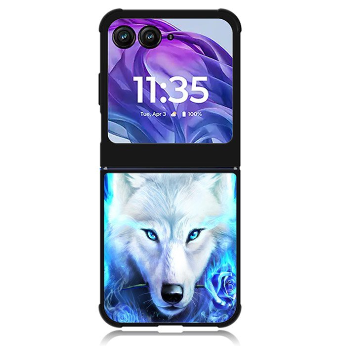 The Blue Wolf Motorola Moto Razr 2024 , Moto Razr 50 Case