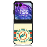 Miami Dolphins 8th Motorola Moto Razr 2024 , Moto Razr 50 Case