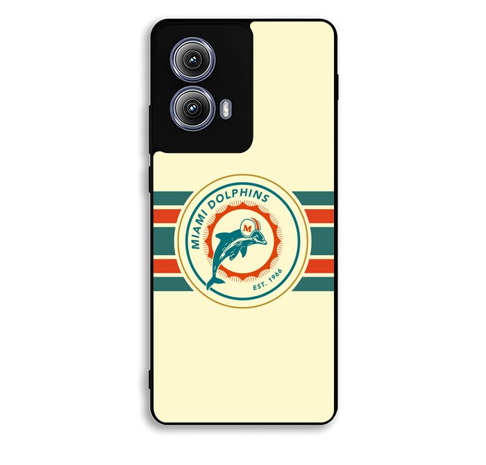 Miami Dolphins 8th Motorola Moto Edge 2024 Case FE8235