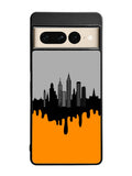 Black Orange Google Pixel 7 Pro Case