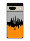 Black Orange Google Pixel 7 Case