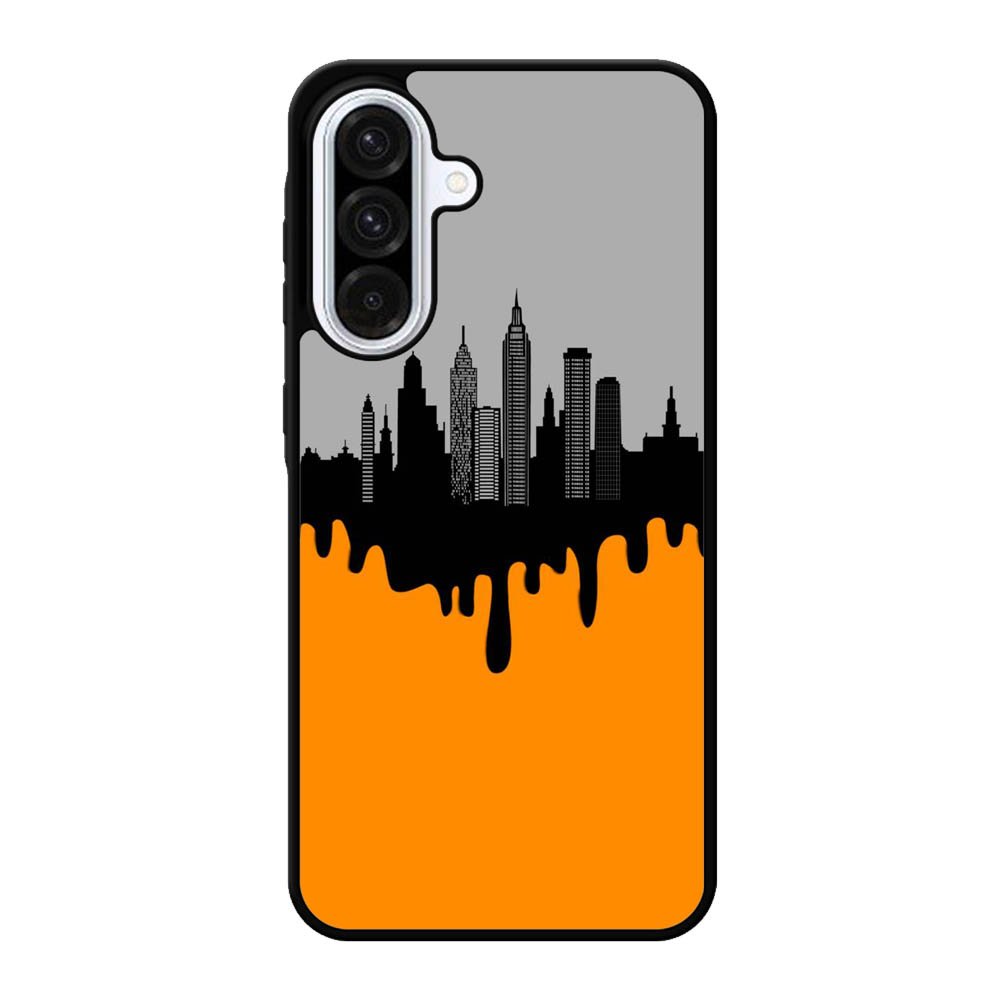 Black Orange Samsung Galaxy A56 Case FE3016