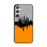 Black Orange Samsung Galaxy A26 Case FE3016