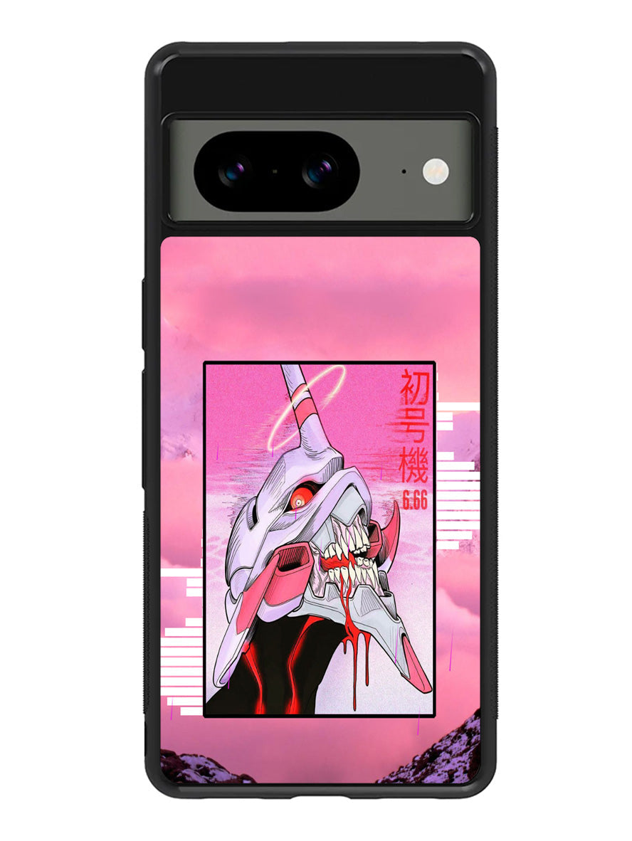 Aesthetic Evangelion Google Pixel 8a Case