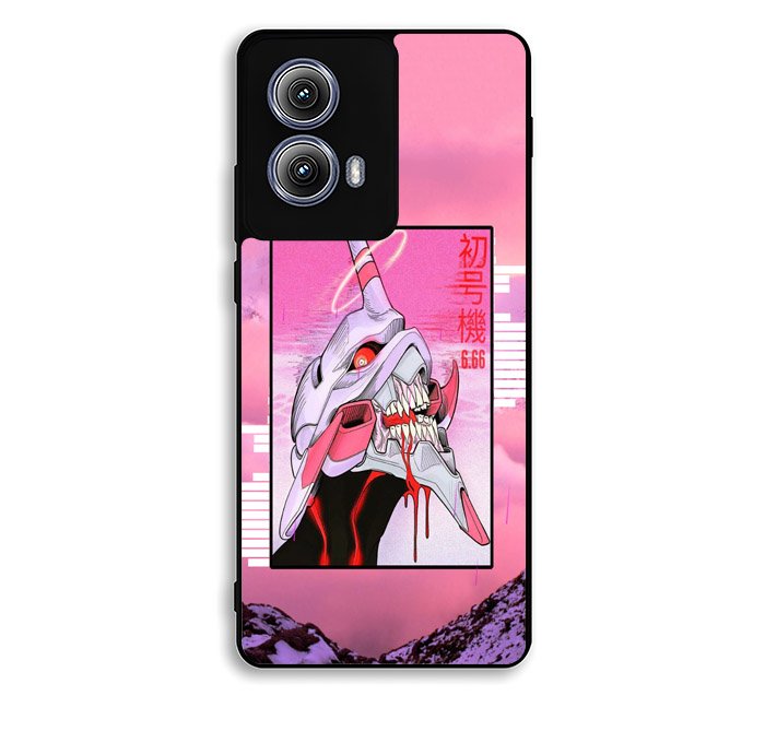 Aesthetic Evangelion Motorola Moto Edge 2024 Case FE5228