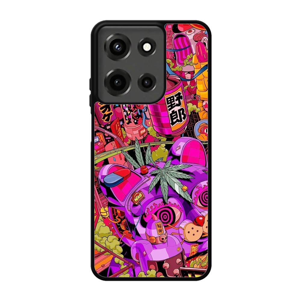 Stoner Trippy Motorola Moto G 5G 2025 Case FE2011
